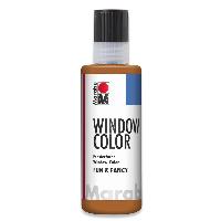 Marabu Window Color "fun & fancy", 80 ml, hellbraun