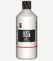 Marabu Acrylfarbe Acryl Color, 500 ml, wei� 070