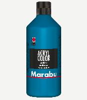 Marabu Acrylfarbe Acryl Color, 500 ml, cyan 056
