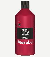Marabu Acrylfarbe Acryl Color, 500 ml, karminrot 032
