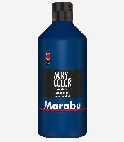 Marabu Acrylfarbe Acryl Color, 500 ml, dunkelblau 053