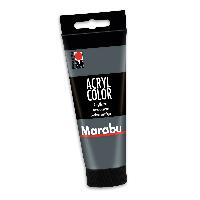 Marabu Acrylfarbe Acryl Color, 100 ml, dunkelgrau 079
