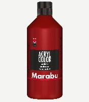 Marabu Acrylfarbe Acryl Color, 500 ml, rubinrot 038