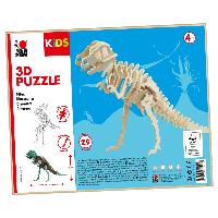 Puzzle Holz 3D KiDS Dinosaurier 29Teile zum Ausmalen ab ...