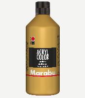 Marabu Acrylfarbe Acryl Color, 500 ml, gold 084