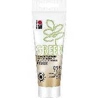 Marabu Green Wasserbasierte Alkydfarbe, metallic-gold