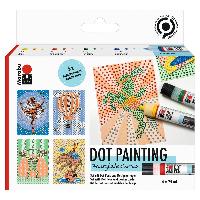Marabu Punktfarbe Dot Pen Set 