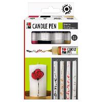 Marabu Kerzenstifte Candle Pen, 4 x 25 ml Farbe