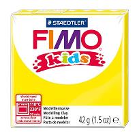 FIMO kids Modelliermasse, ofenh�rtend, gelb, 42 g