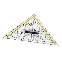 herlitz Geodreieck, Hypotenuse: 220 mm, mit Griffleiste,...