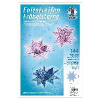 URSUS Faltpapierstreifen f�r 2er Set mit 72 Fr�belsterne...