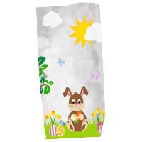 Ursus 10x Geschenk Bodenbeutel Hasen Motiv 14,5x23,5cm