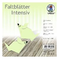 URSUS Faltbl�tter Intensiv Universal 15x15cm 100 Blatt MINT