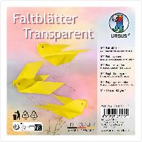 URSUS Faltbl�tter Transparent Universal 14x14cm 100 Blat...