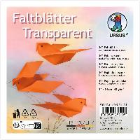 URSUS Faltbl�tter Transparent Universal 14x14cm 100 Blat...