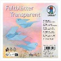 URSUS Faltbl�tter Transparent Universal 14x14cm 100 Blat...