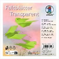 URSUS Faltbl�tter Transparent Universal 14x14cm 100 Blat...