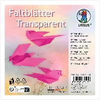 URSUS Faltbl�tter Transparent Universal 14x14cm 100 Blat...