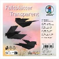 URSUS Faltbl�tter Transparent Universal 14x14cm 100 Blat...