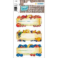 HERMA 3604 Haushalts-Etiketten Vario Obstk�rbe, 76 x 35 ...