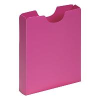 PAGNA Heftbox DIN A4, Hochformat, aus PP, dunkelrosa