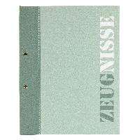 GOLDBUCH Zeugnismappe A4 2-colored gr�n