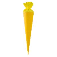Bastelschult�te 70cm gelb