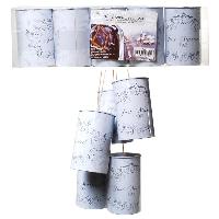 Blechdosen Set 5-tlg Just Married weiss f�r ans Auto 6,5...