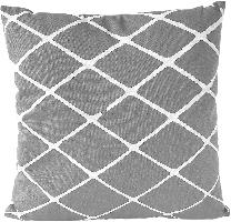 Nielsen Kissenbezug Diamond 45x45 grau/wei�           40...