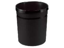 HAN Papierkorb GRIP, 18 Liter, rund, schwarz