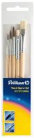 Pinselset 5er Pelikan Haar- + Borstenpinsel