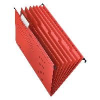 Falken H�ngehefter 230g rot 6Trennbl�tter Projekt- Perso...