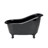 Deko Badewanne Kunststoff schwarz zum Bef�llen 26x13,7x1...