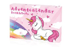 Accentra Adventskalender EINHORN gef�llt mit Pflege Beau...