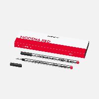 MONT BLANC Tintenrollermine M rot 128234 2er Pack