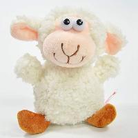 Labertier Schaf ZOTTEL labert alles nach und wackelt 18x...