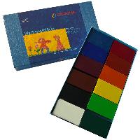 Stockmar Wachsmalbl�cke - 12 Farben im Kartontui