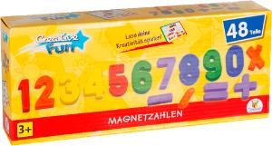 Creathek Magnet Zahlen & Zeichen 48-teilig
