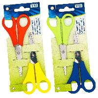 Scherenset 13,5cm spitz und rund 2er Karte