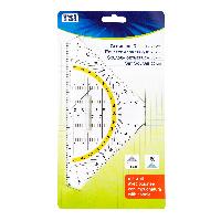 TSI Geodreieck gro�, fixierter Griff, 25 cm
