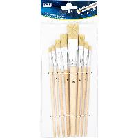 TSI Borstenpinsel-Set 8-teilig (Gr��en 1, 2, 4, 6, 8, 10...