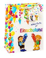 Geschenktragetasche Einschulung Mittel