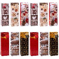 Flaschentragetasche 12er gross Weihnachten 6-fach sortie...
