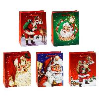 TSI 12er Set Geschenkt�ten mittel 23x18x10 cm Weihnachte...