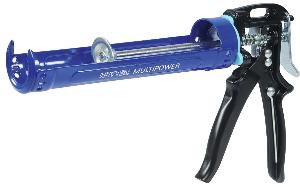 HEYTEC Profi-Kartuschenpistole Multipower, blau / schwarz