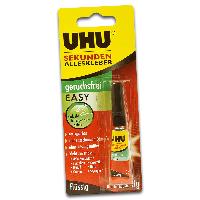 UHU Sekundenkleber EASY, l�semittelfrei, 3 g in Tube