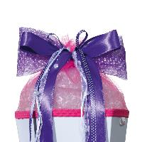 Roth Schult�tenschleife LED Shining Dots
