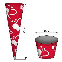 Roth Schult�te 50 cm rund T�llverschluss Wei�