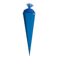 ROTH Bastelschult�te 85cm BLAU ultramarinblau 6eckig
