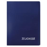ROTH Zeugnismappe Basic, aus PP, DIN A4, blau